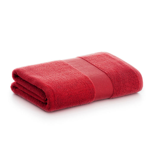 Bath towel Paduana Maroon 100% cotton 70 x 140 cm