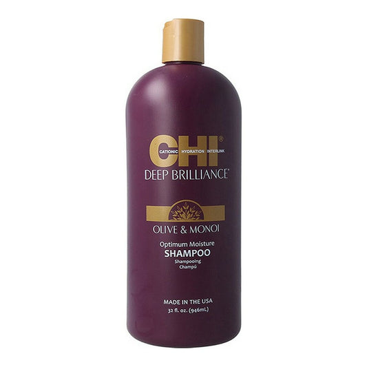 Shampoo Chi Deep Brilliance Optimum Moisture Farouk Chi Deep Brilliance Olive & Monoi Optimum Creme Normales Haar