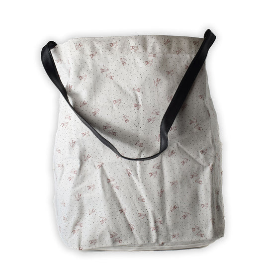 Women's Handbag Camaieu ASACUBE-TE-AC0 White 40 x 30 x 20 cm