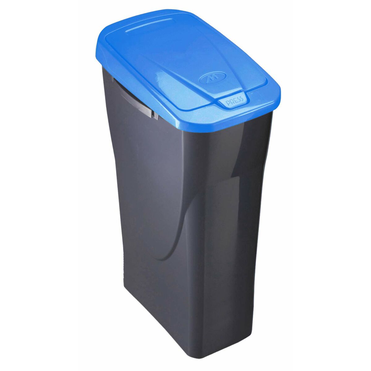 Recycling prullenbak Mondex Ecobin Blauw Met deksel 25 L