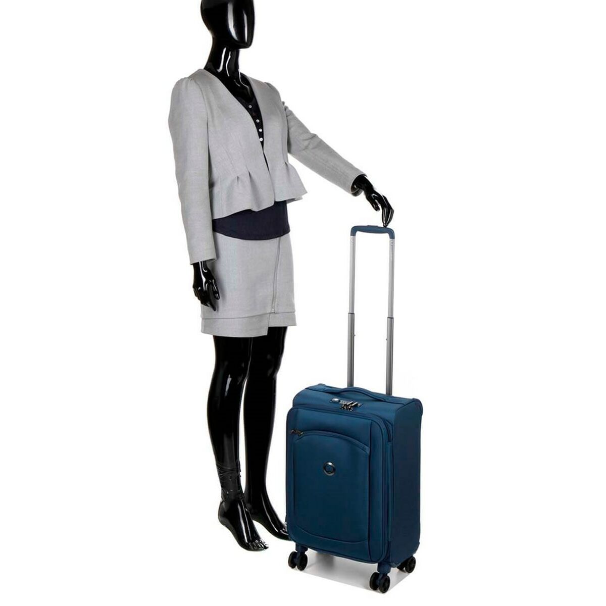 Koffer für die Kabine Delsey Montmartre Air 2.0 Blau 55 x 25 x 35 cm