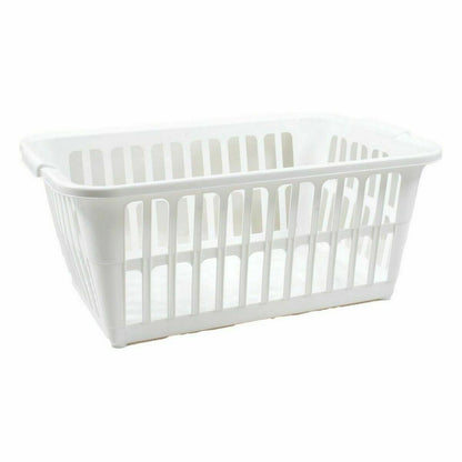 Korb für schmutzige Wäsche Tontarelli Classic Weiß 35 L 58 x 41 x 24 cm (12 Stück)