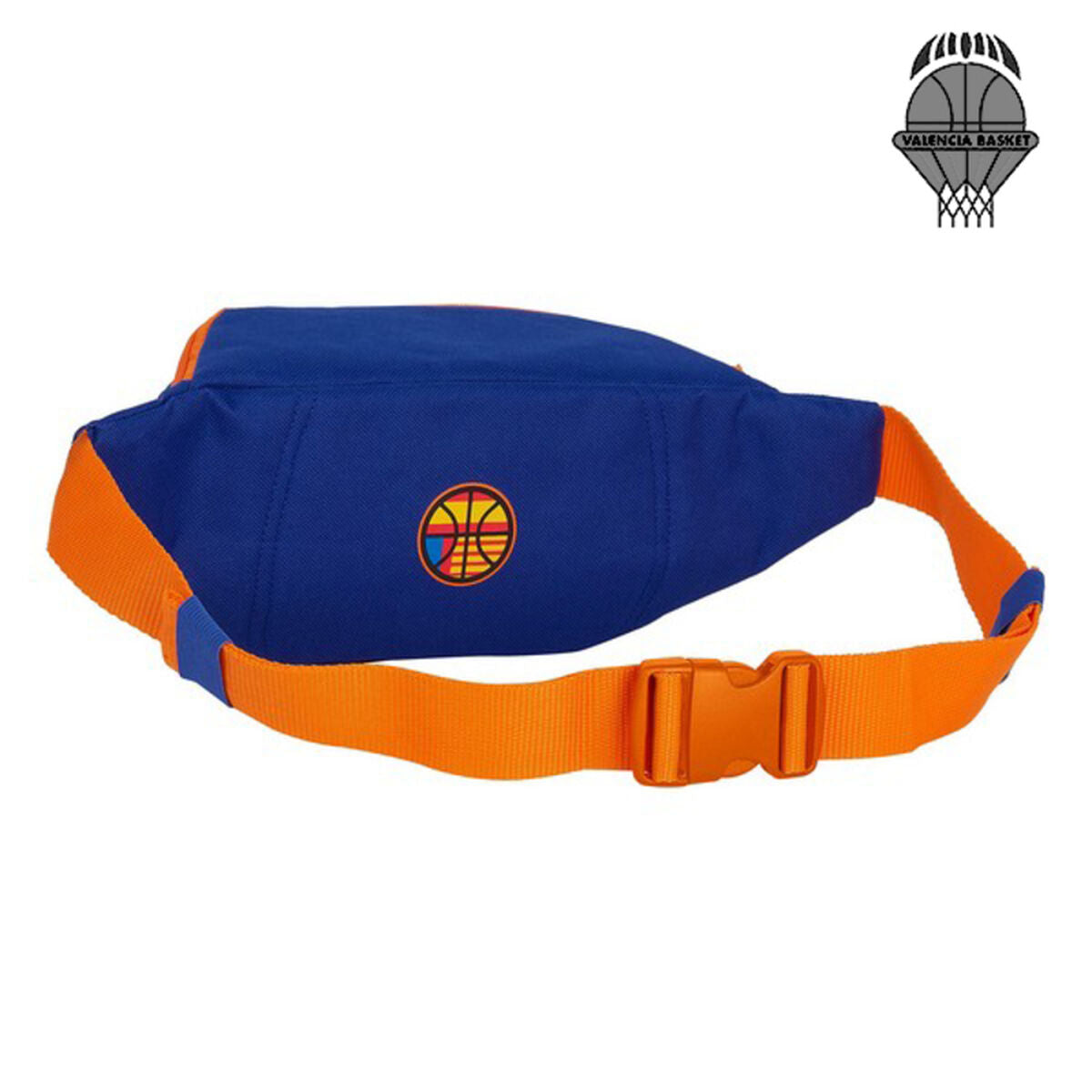 Heuptas Valencia Basket Blauw Oranje (23 x 12 x 9 cm)