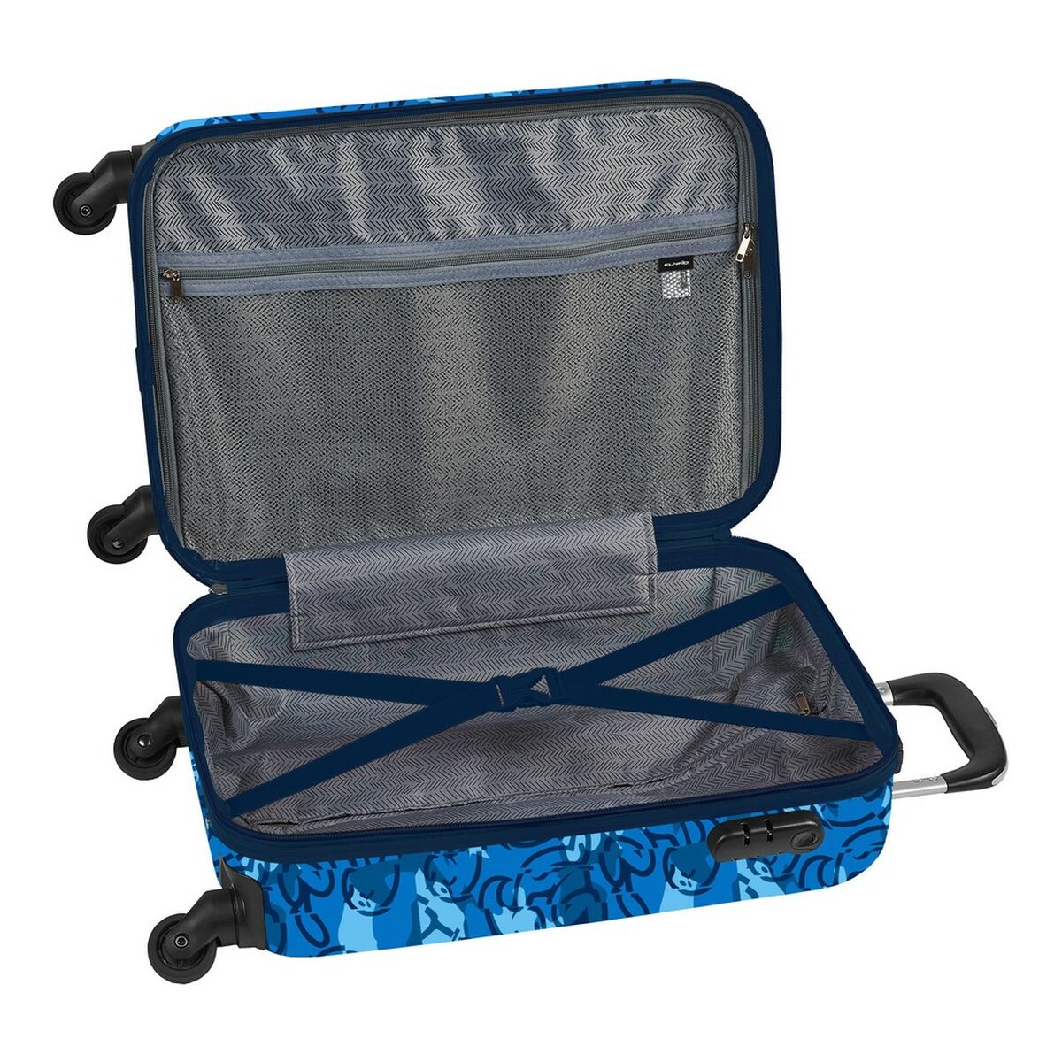 Koffer für die Kabine El Niño Blue Bay Blau 20'' (34.5 x 55 x 20 cm)