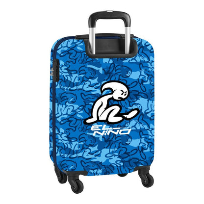 Koffer für die Kabine El Niño Blue Bay Blau 20'' (34.5 x 55 x 20 cm)