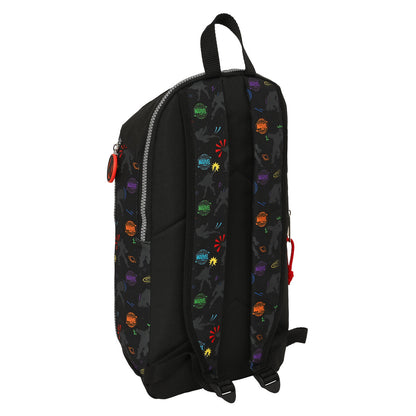 Casual Backpack The Avengers Super heroes Black 10 L