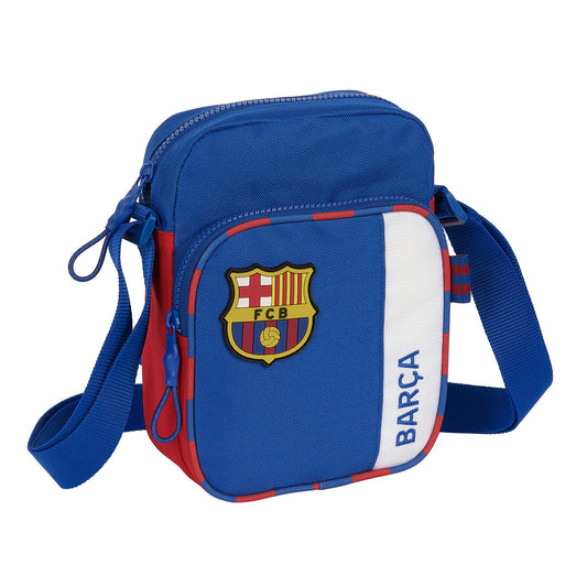 Shoulder Bag F.C. Barcelona Blue Maroon 16 x 22 x 6 cm