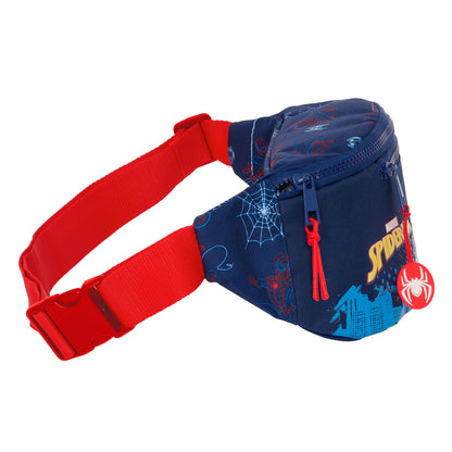 Belt Pouch Spider-Man Neon Navy Blue 23 x 12 x 9 cm