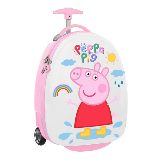 Trolley Peppa Pig peppa pig Für Kinder Rosa Minze 16'' 28 x 43 x 23 cm