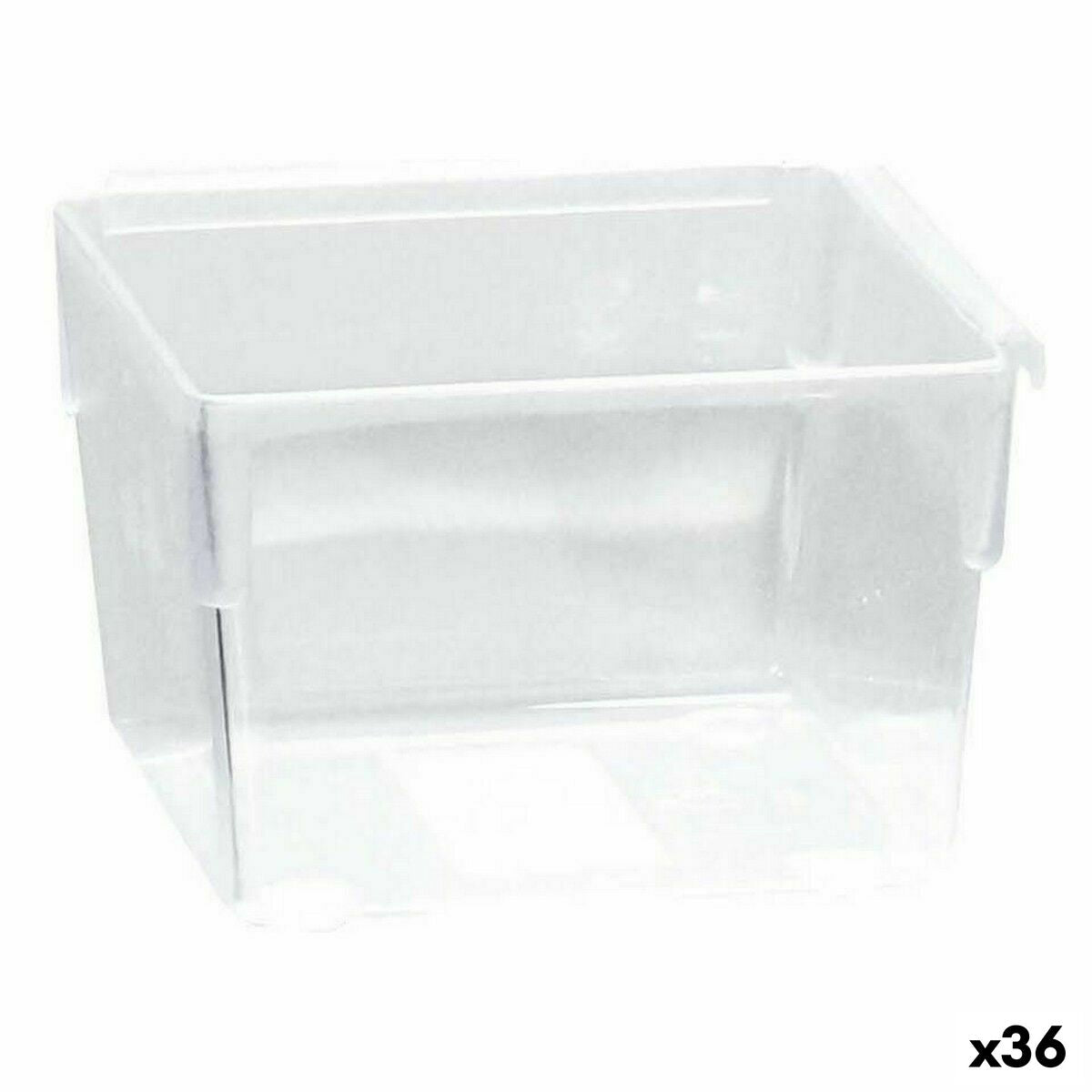 Multi-use Box Modular Transparent 8 x 8 x 5,3 cm (36 Units)