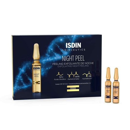 Exfoliating Serum Isdin Night Peel Ampoules Night Lady 2 ml x 10
