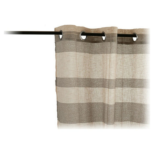 Curtains 140 x 0,1 x 260 cm Grey Beige