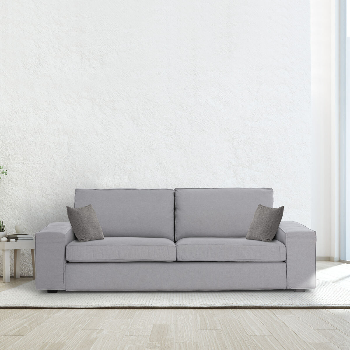 Cushion cover Eysa MID Grey 45 x 45 cm