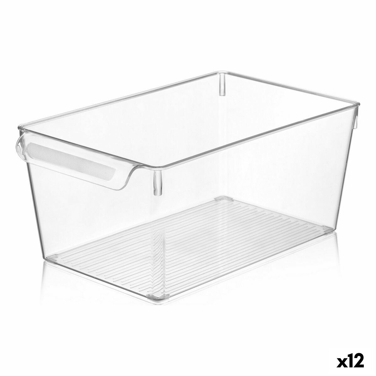 Multi-use Box Quttin Transparent 20 x 32,5 x 14 cm (12 Units)