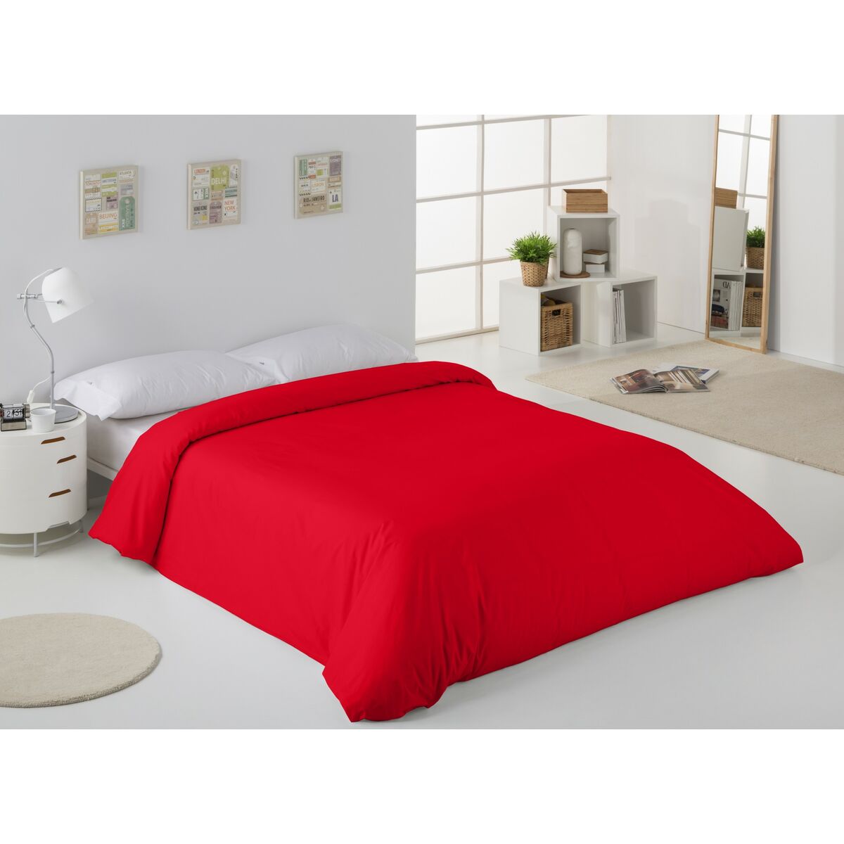 Nordic cover Alexandra House Living Red 150 x 220 cm