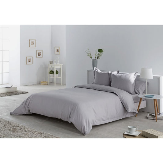 Duvet cover set Alexandra House Living Pearl Gray King size 5 Pieces