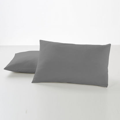 Pillowcase Alexandra House Living Titanium 50 x 80 cm (2 Units)