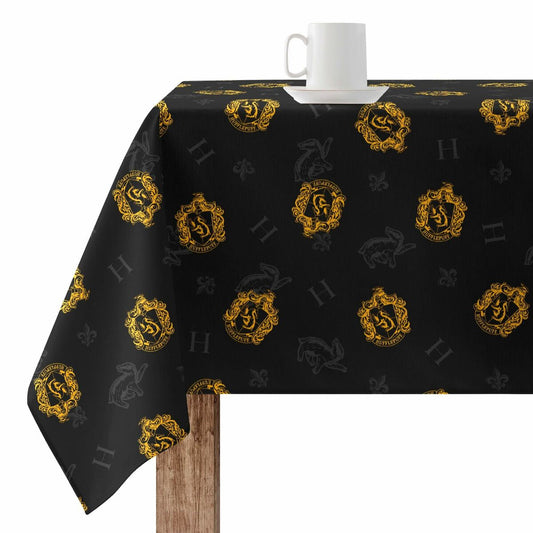 Stain-proof resined tablecloth Harry Potter Hufflepuff 250 x 140 cm