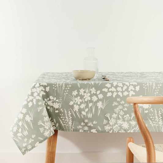 Tablecloth Belum Green 100 x 155 cm Flowers