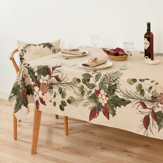 Fleckenabweisende Tischdecke Belum Christmas 350 x 155 cm
