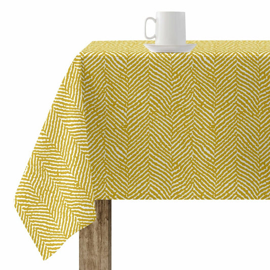 Stain-proof tablecloth Belum Alejandria Mustard 100 x 140 cm