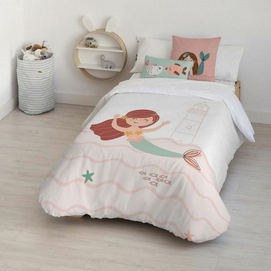 Bettbezug-Set Kids&Cotton Mosi Big Rosa 155 x 220 cm