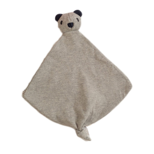 Baby Comforter Crochetts Bebe Baby Comforter Grey Bear 39 x 1 x 28 cm