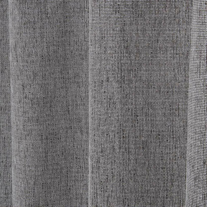 Curtain Grey Polyester 100% cotton 140 x 260 cm