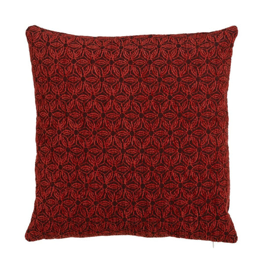 Cushion Polyester Maroon 45 x 45 cm