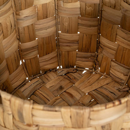 Set of Baskets Beige Natural Fibre 38 x 38 x 28 cm (3 Units)