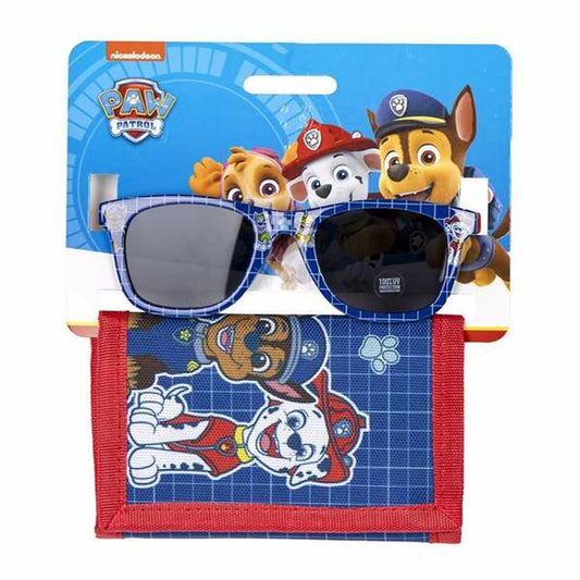 Sunglasses and Wallet Set The Paw Patrol 2 Onderdelen Blauw
