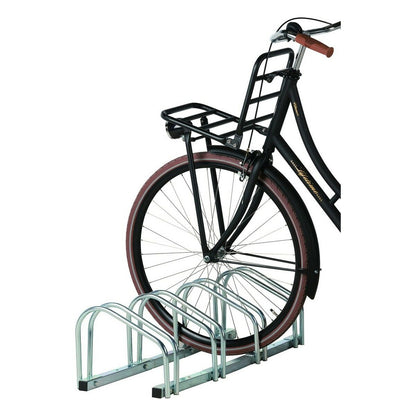 Support pour vélo Dunlop au sol 4 places 27 x 100 x 32,5 cm en acier