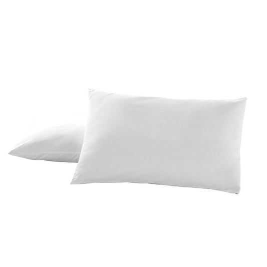 Pillowcase Alexandra House Living White 50 x 80 cm (2 Units)