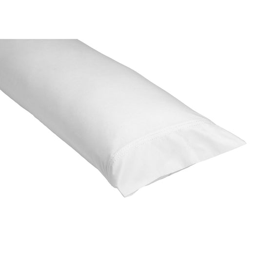 Pillowcase Alexandra House Living QUTUN White 45 x 90 cm (2 Units)
