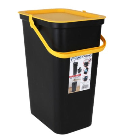 Recycling Waste Bin Tontarelli Moda 24 L Yellow