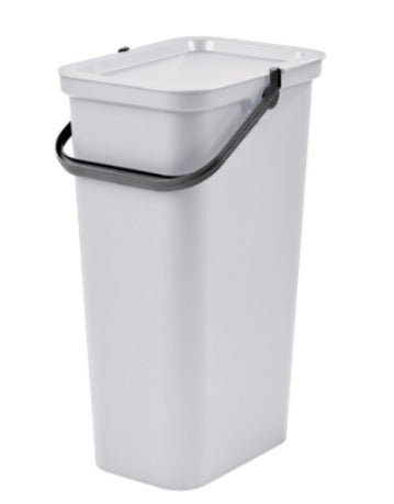 Recycling Waste Bin Tontarelli Moda White 38 L