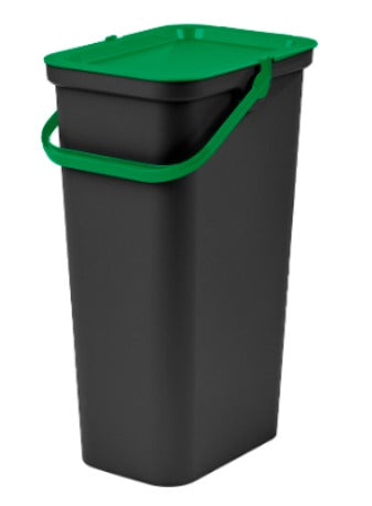 Recycling Waste Bin Tontarelli Moda 38 L Green