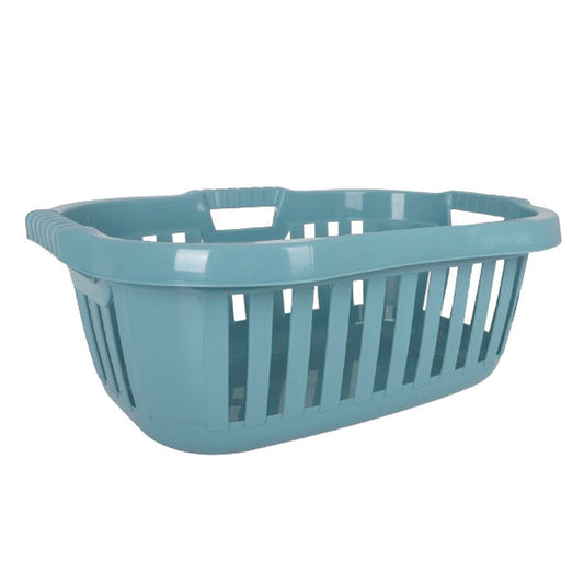 Laundry basket Tontarelli Hipster Blue 50 L 66 x 44 x 25 cm
