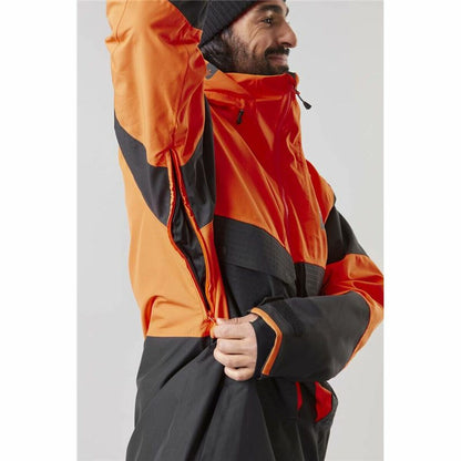 Ski Jacket Picture Anton Orange Men