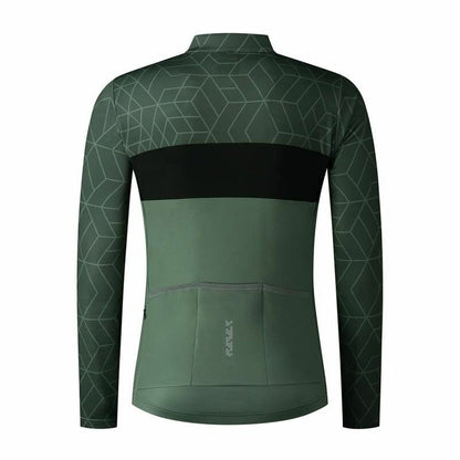 Men's Sports Jacket Shimano Vertex Printed Green